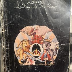 Vintage 1977 Queen “A Day at the Races” Song Book