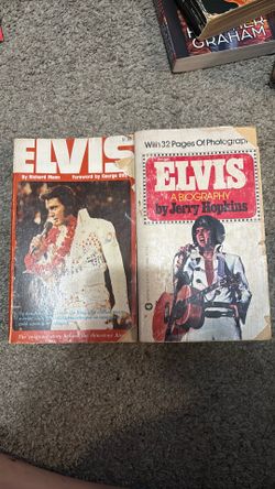 Elvis books by Richard Mann and Jerry Hopkins