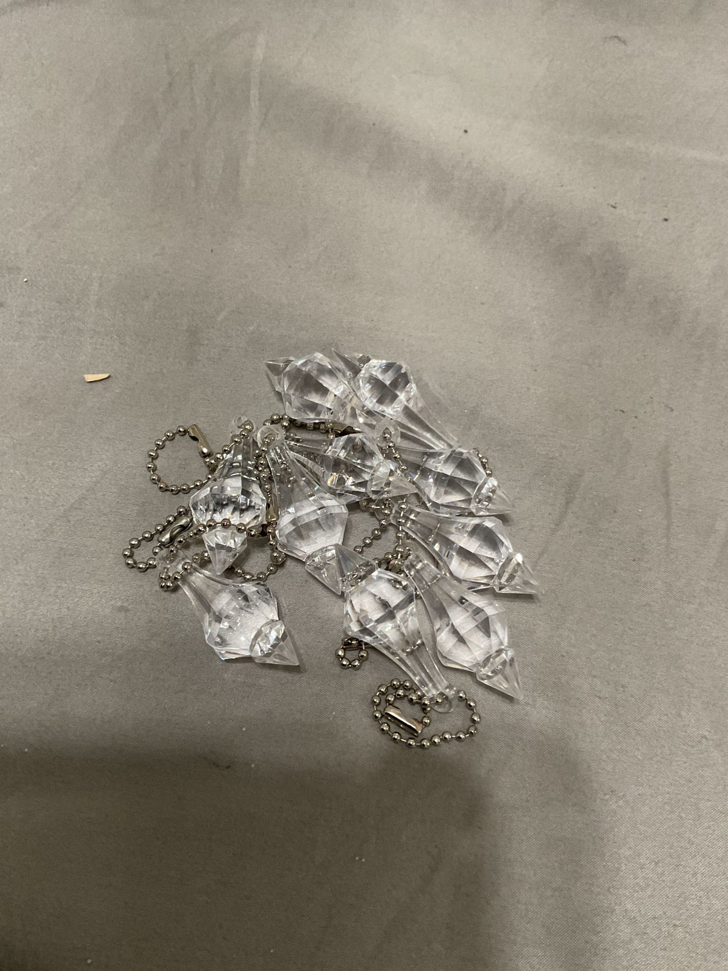 New decorative pull-chain drops—most commonly used on ceiling fans or light fixtures. $1 each