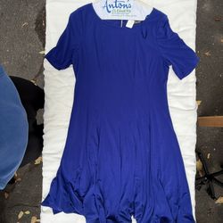 Blue Dress (size16)