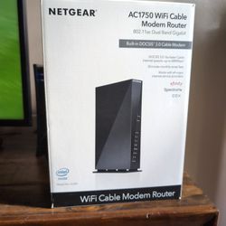 WiFi Cable Modem Router Netgear