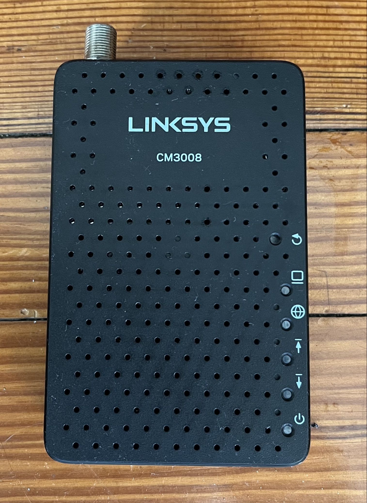 Linksys CM3008 cable modem, DOCSIS 3.0, 343 Mbps