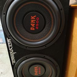 subs and amp new 