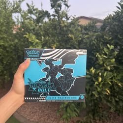 Black Bolt Elite Trainer Box Pokemon