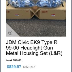 Civic Type R Headlights OEM 