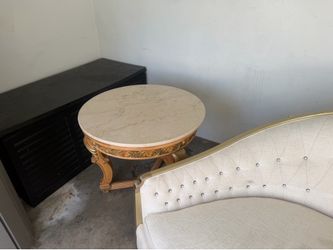 Marble table