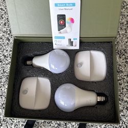 Brand New, Smart Light Bulb Set