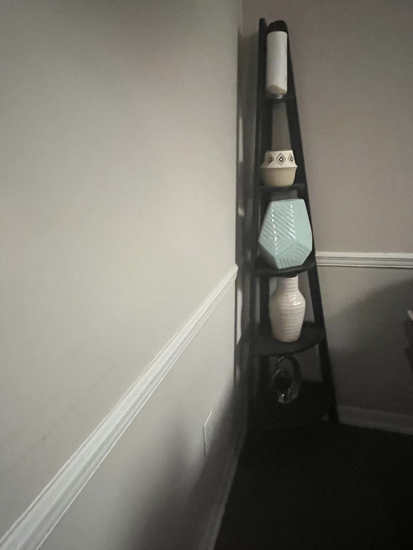 Shelf Corner With Decor
