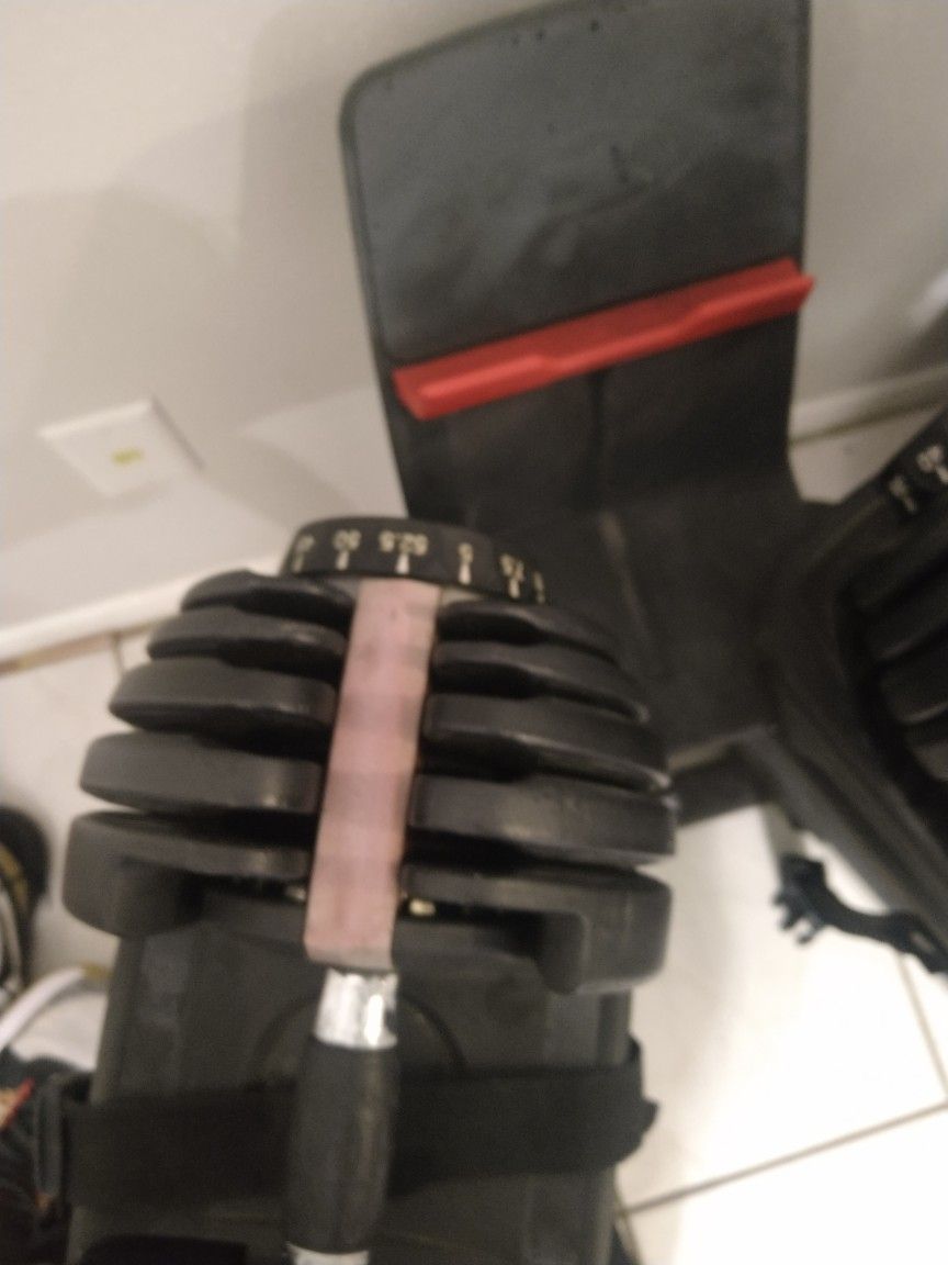 Bowflex Adjustable Dumbbells for Sale in San Antonio, TX OfferUp