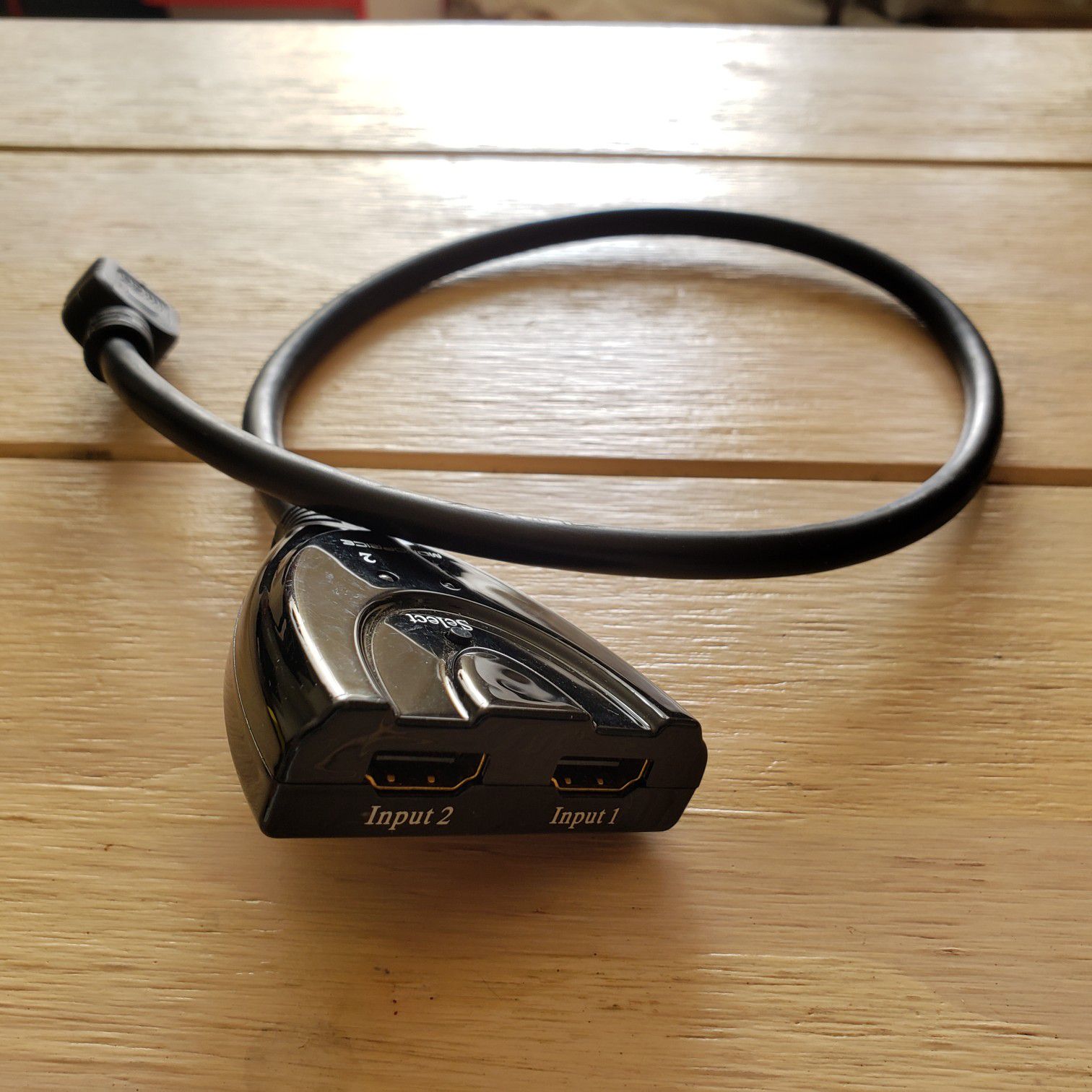 HDMI 2x1 Pigtail Switch adapter 1080p