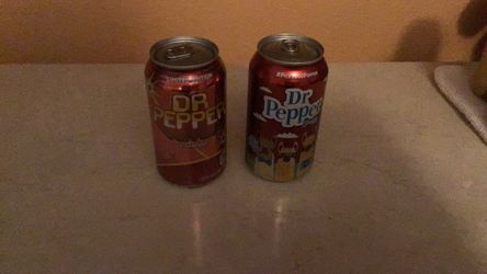 Dr Pepper Limited Edition Collector Cans (Set of 2)