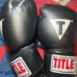 Head Gear And Gloves Used