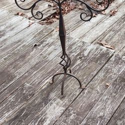 Metal Tall Candl Holder 