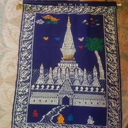 Vintage Fabric Hanging 
