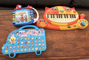 Three Musical Learning Toys