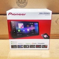Pioneer 6.8" Touchscreen Stereo USB Apple Carplay Android Auto WebLink Bluetooth Am Fm Radio DMH-2000NEX 🚨Payment Options Available🚨No Credit Needed