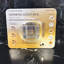 Nature Republic Ginseng Gold Silk Watery Cream Moisturizing And Nourishing Cream 