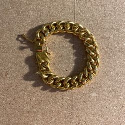 Stainless Steel Cuban Link Bracelet