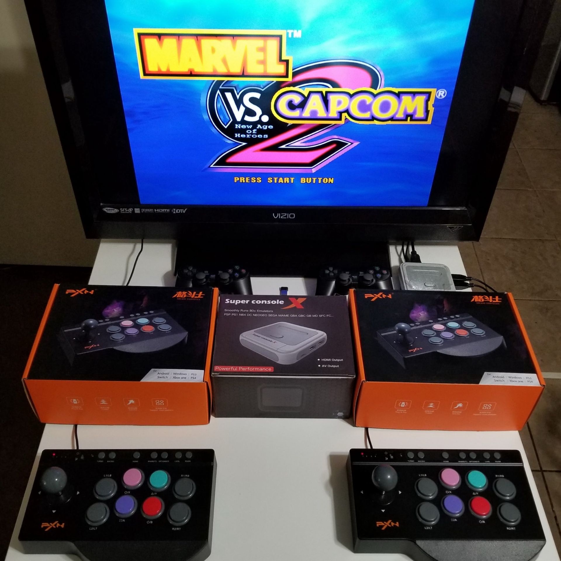Super Console X Retro Games System Bundle