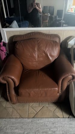 Leather chair