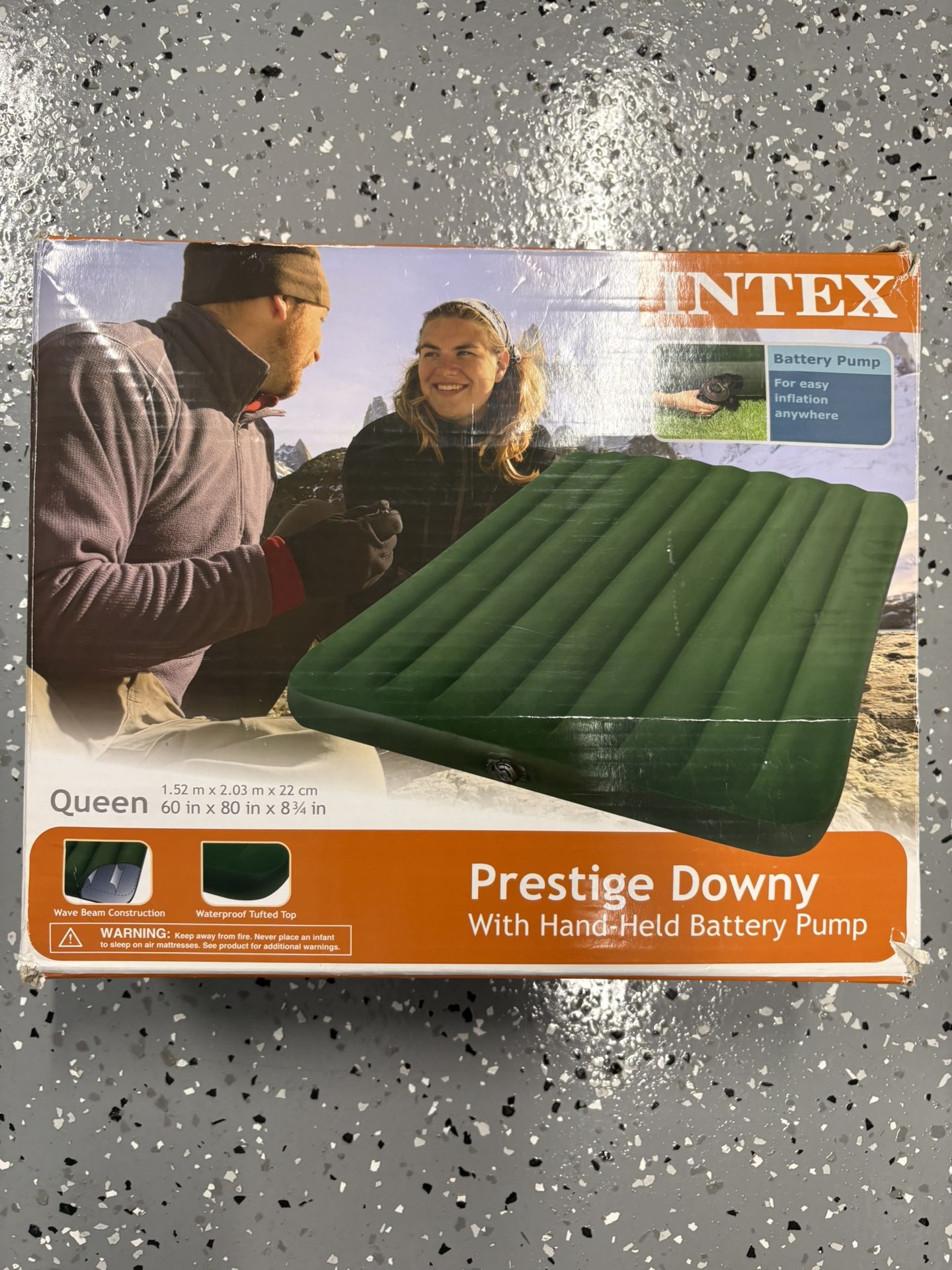 Index Prestige Downy Blowup Queen Mattress