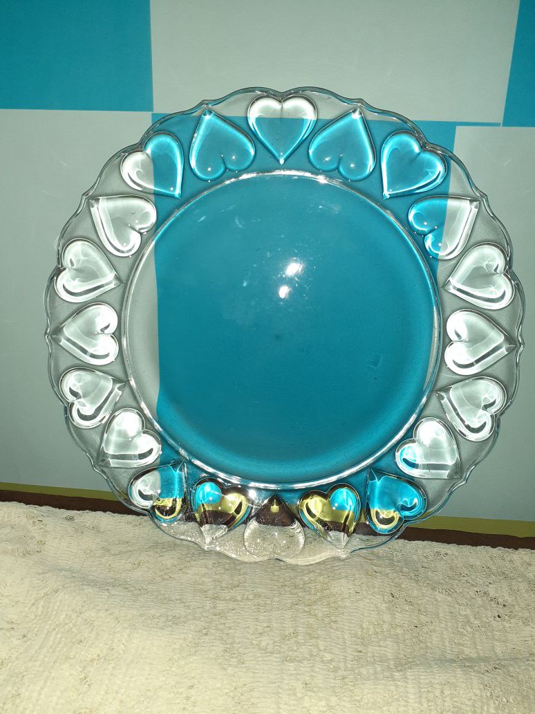 Tiffany and Co Vintage Crystal Serving Platter