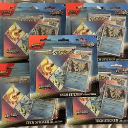 Prismatic Evolutions Tech Sticker Collection 