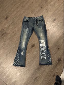 Mob Stacked Jeans