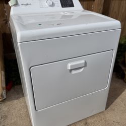 Whirlpool® 7 Cu. Ft. White Front Load Electric Dryer with AutoSensing