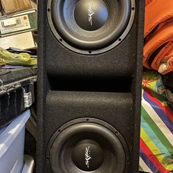 12 Inch Skar Speakerbox And Amp Doesnt Include Speakers 