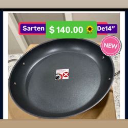 $140.00 Especial  Caserola De 14” Antiadherente Cosina Tu Paella Carnes Costillas Princess House 