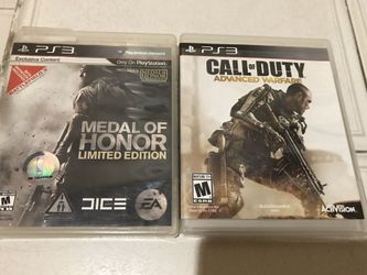 PS3 Call of Duty & Medal of Honor Limited Edition