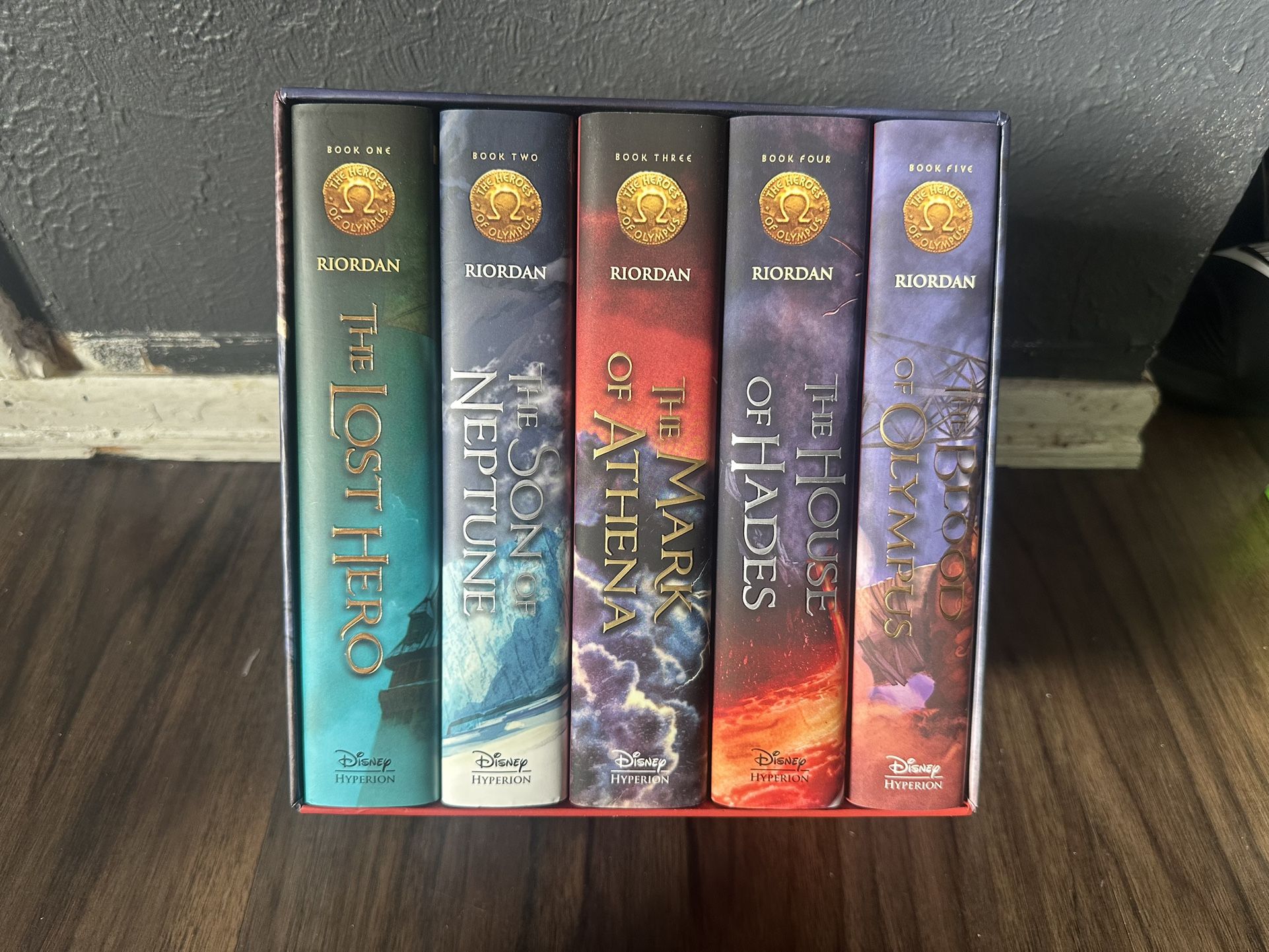 The Heroes of Olympus 5 book Collection