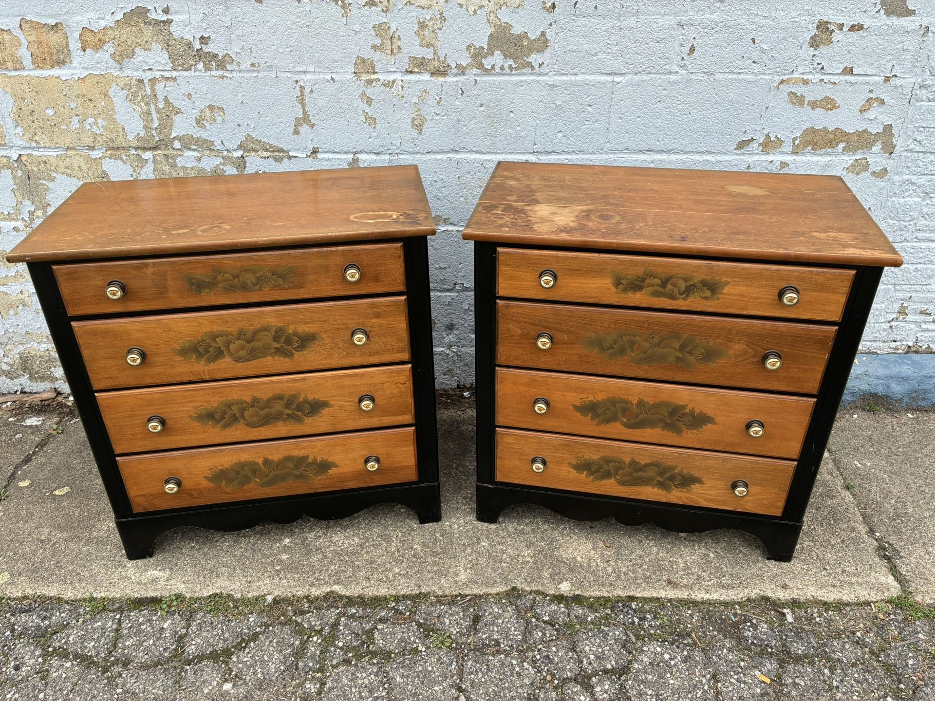 Lambert Hitchcock Mid Century Dressers Very Good Condition ($550 For Both)