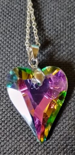 Crystal Heart Necklace