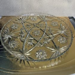 Plato De Vidrio Grande Para Decoración 