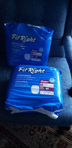Fit Right disposal underwear