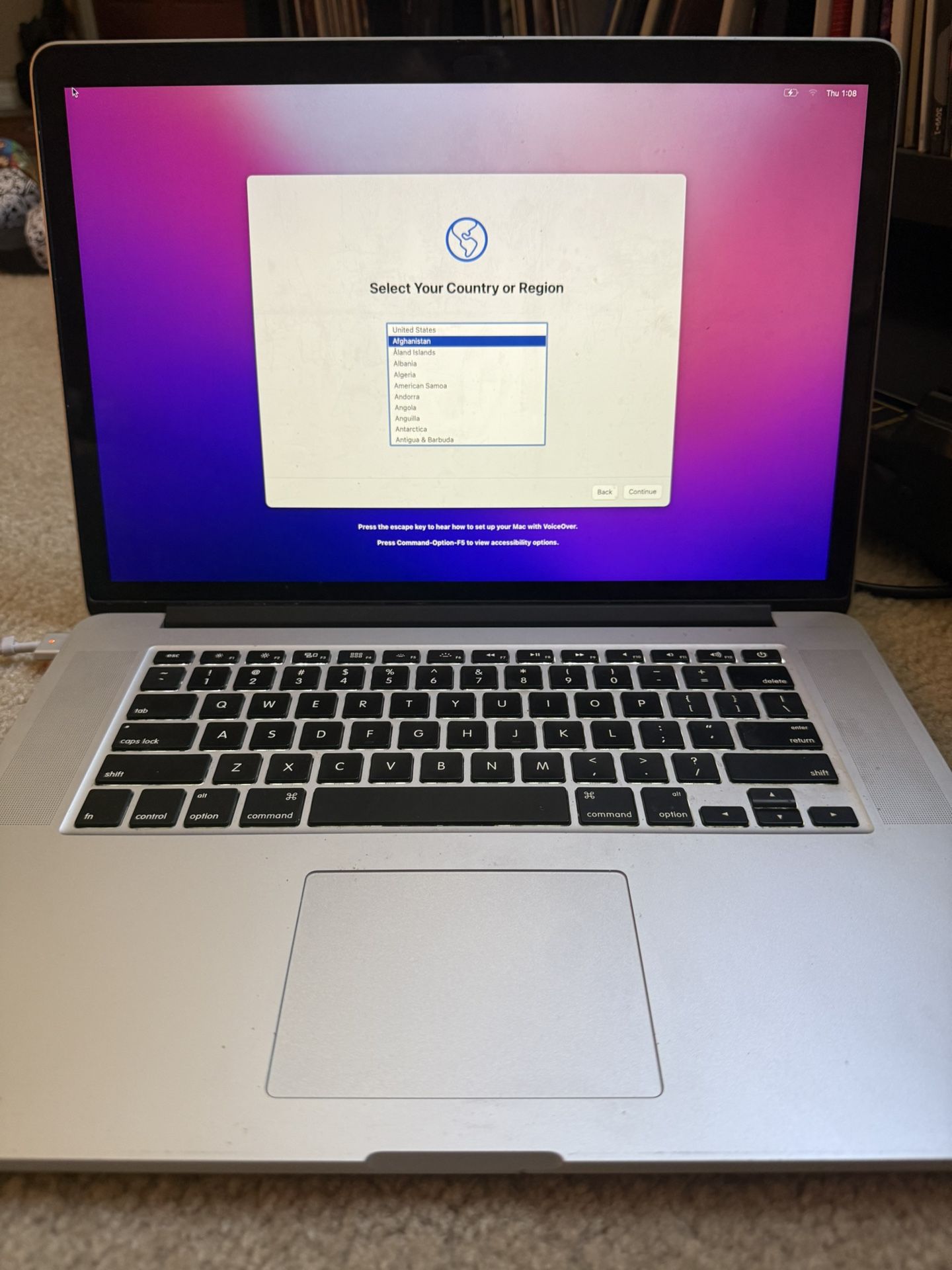 MacBook Pro (Retina, 15-inch, Mid 2015)