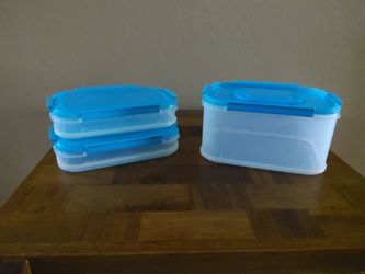 3 Piece Lock & Lock Storage Containers