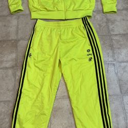 Vintage Adidas Punk BAYC Athletic Track Suit, Men's Large 