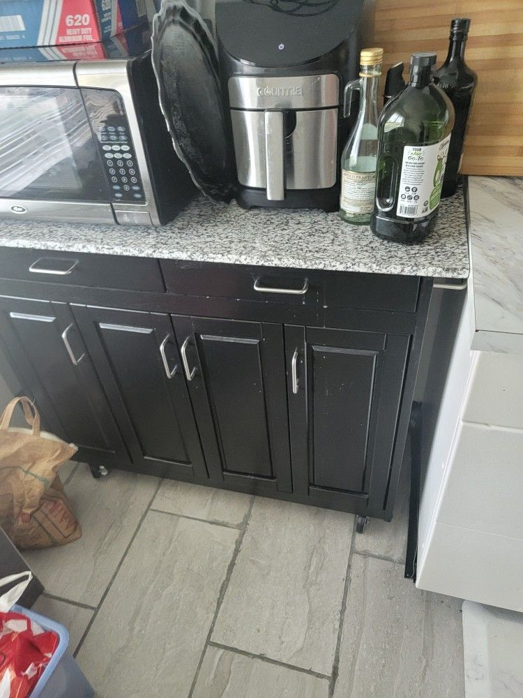 Granite Top Kitchen Island