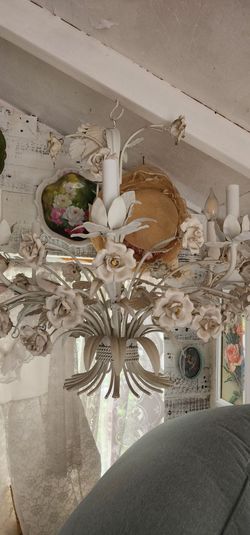 Chandelier vintage shabby #2