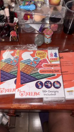 JollyBo Fidget Pop Toy Push Bubble Sensory Set