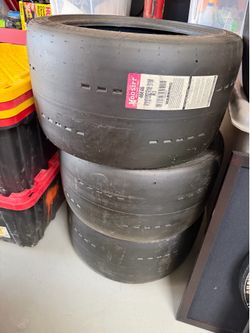 3 Hoosier slicks