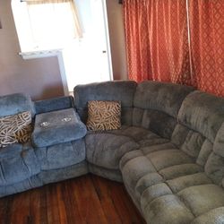 Gray Sectional 