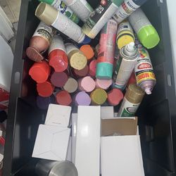 Spray Paint And Tumblers