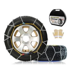 Brand: LoJok 4.7 4.7 out of 5 stars (40) Auto Snow Chains Tire Chains For Cars Suv Pickup Trucks - Tightening 1Min Quick Install Tire-Chains, 