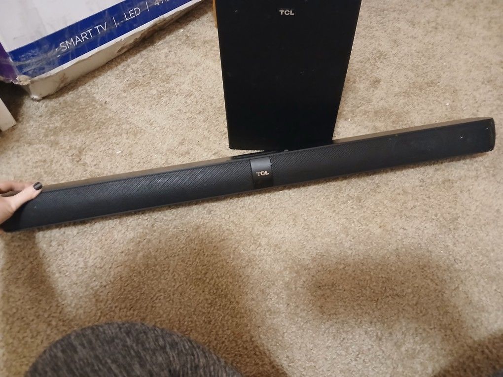 Tcl Sound Bar With Sub