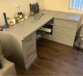 Desk and dinning room table for sale