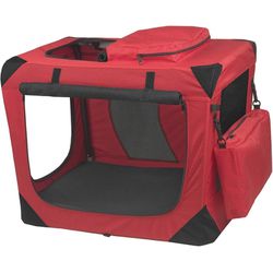 Pet Gear 3-Door Soft Crate W/Premium Beds